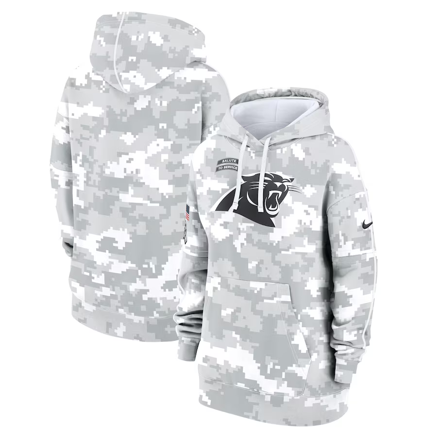 Women Carolina Panthers 2024 Nike NFL hoodie->women nfl jersey->Women Jersey